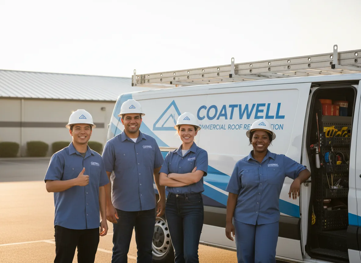 Commercial roof coating company in Mayer, AZ